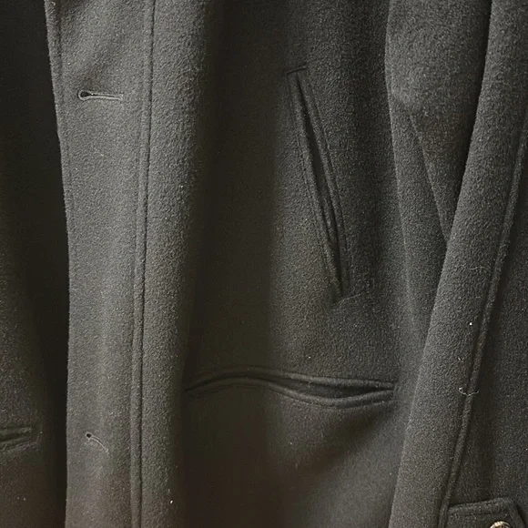 Burberry Tailored Wool & Cashmere Trench Coat SZ XXL - Picture 6 of 13